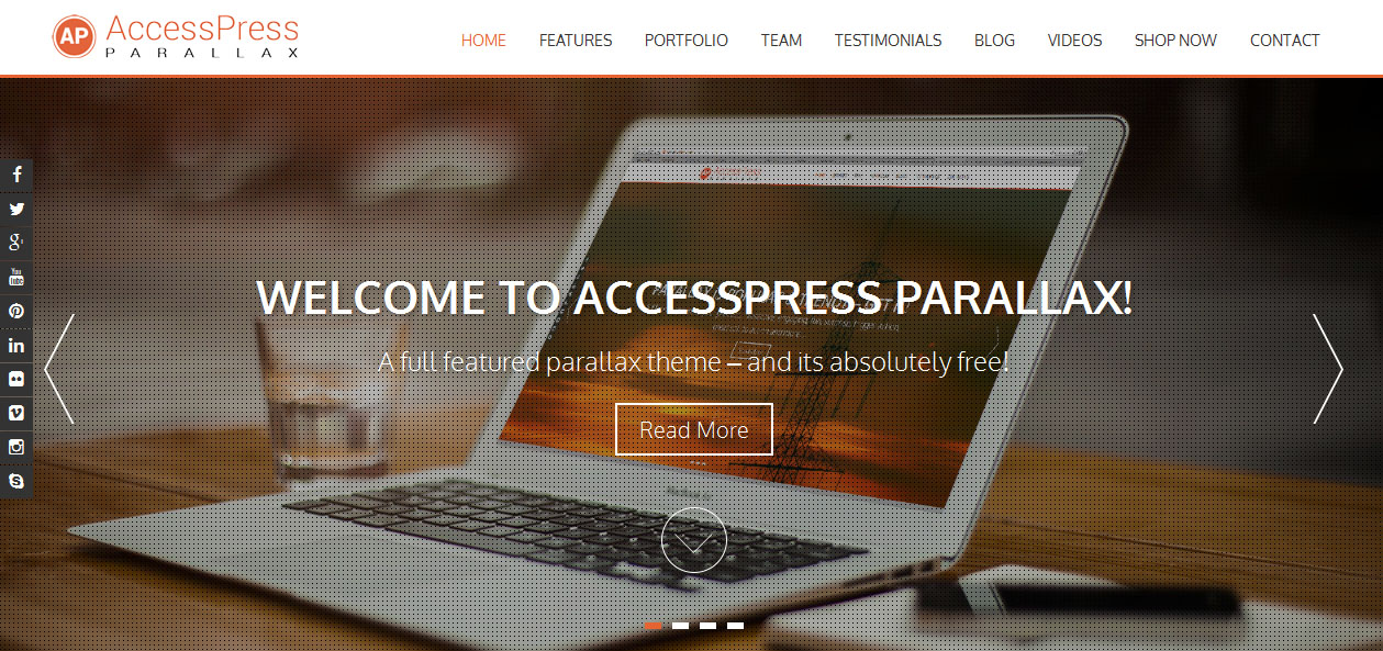 AccessPress Parallax