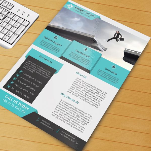 Free Flyer PSD Template for Download