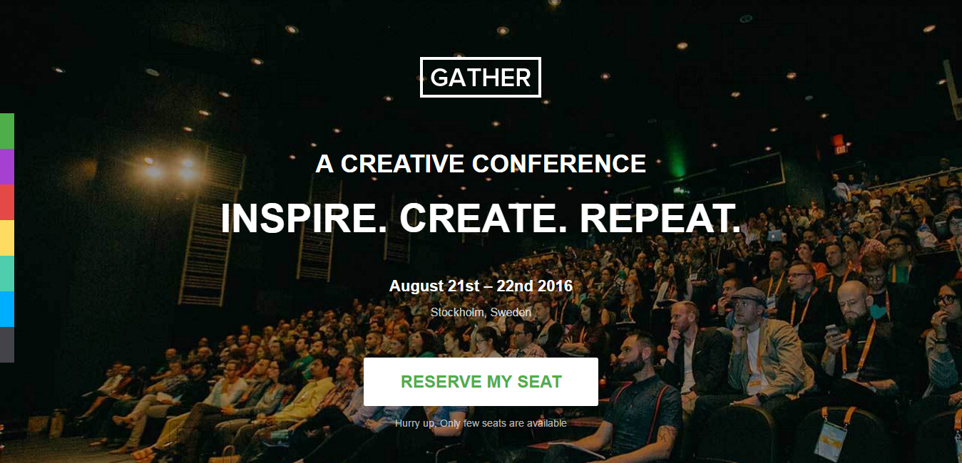 Gather - Event WordPress Landing Page Theme