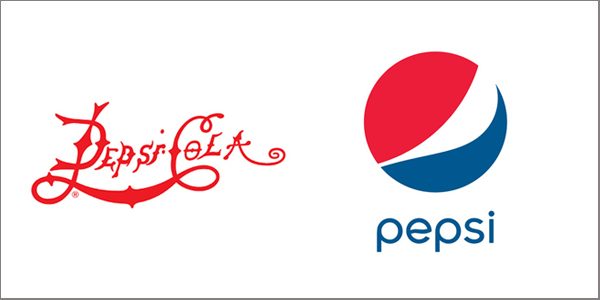 Pepsi Old and New Logo Designs