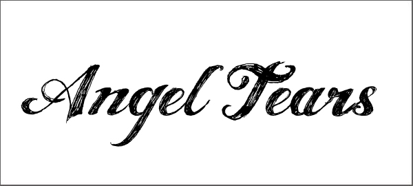 ANGEL TEARS Font
