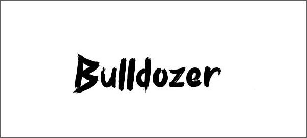 Bulldozer Font