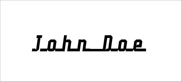 John Doe Font