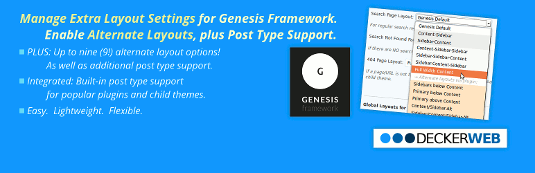 Genesis Layout Extras