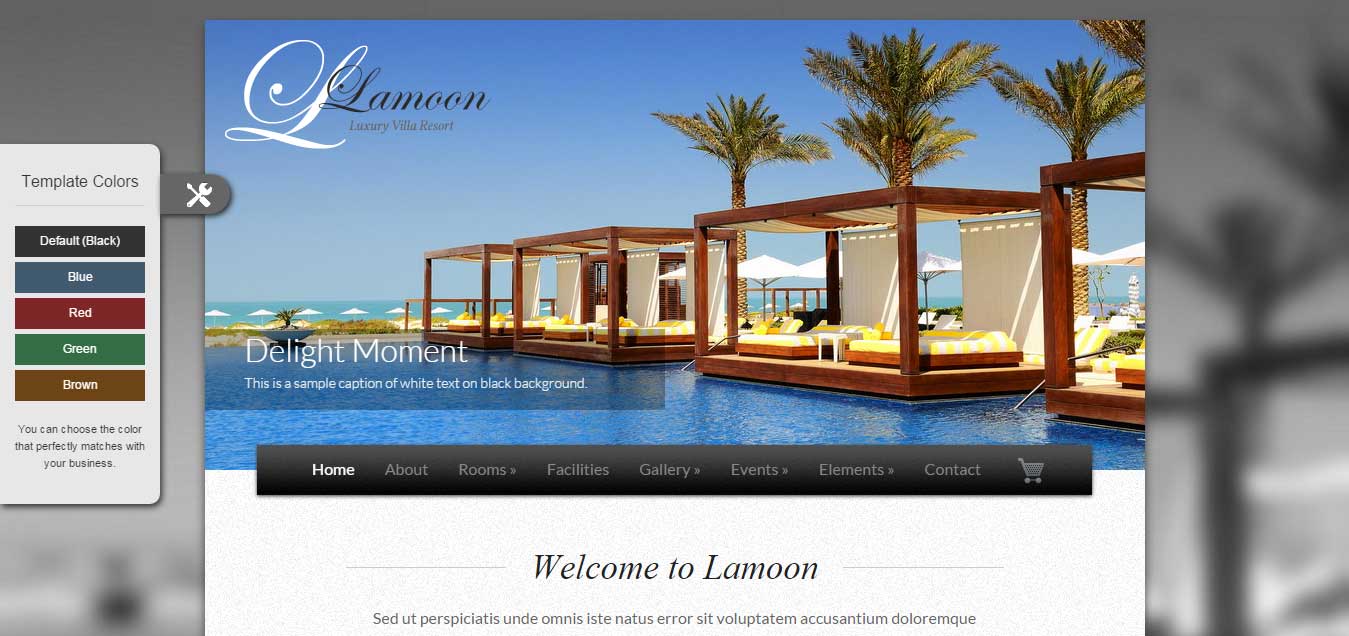 Lamoon - Responsive Resort and Hotel Template