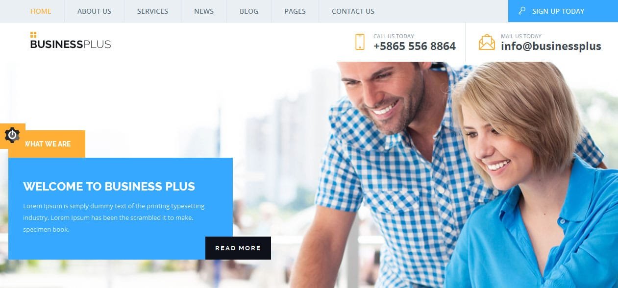 Business Plus - Small Businesses WordPress Themes