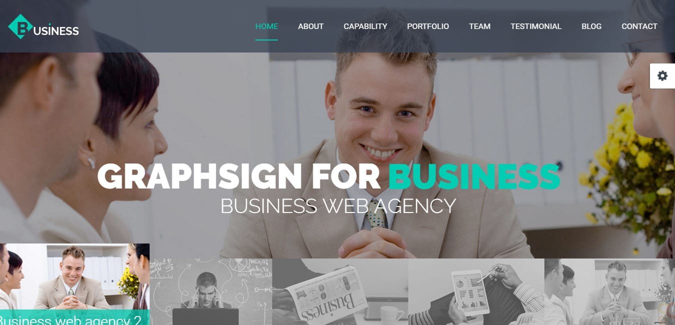 Graphsign - Creative One Page Multi-Purpose WP Theme