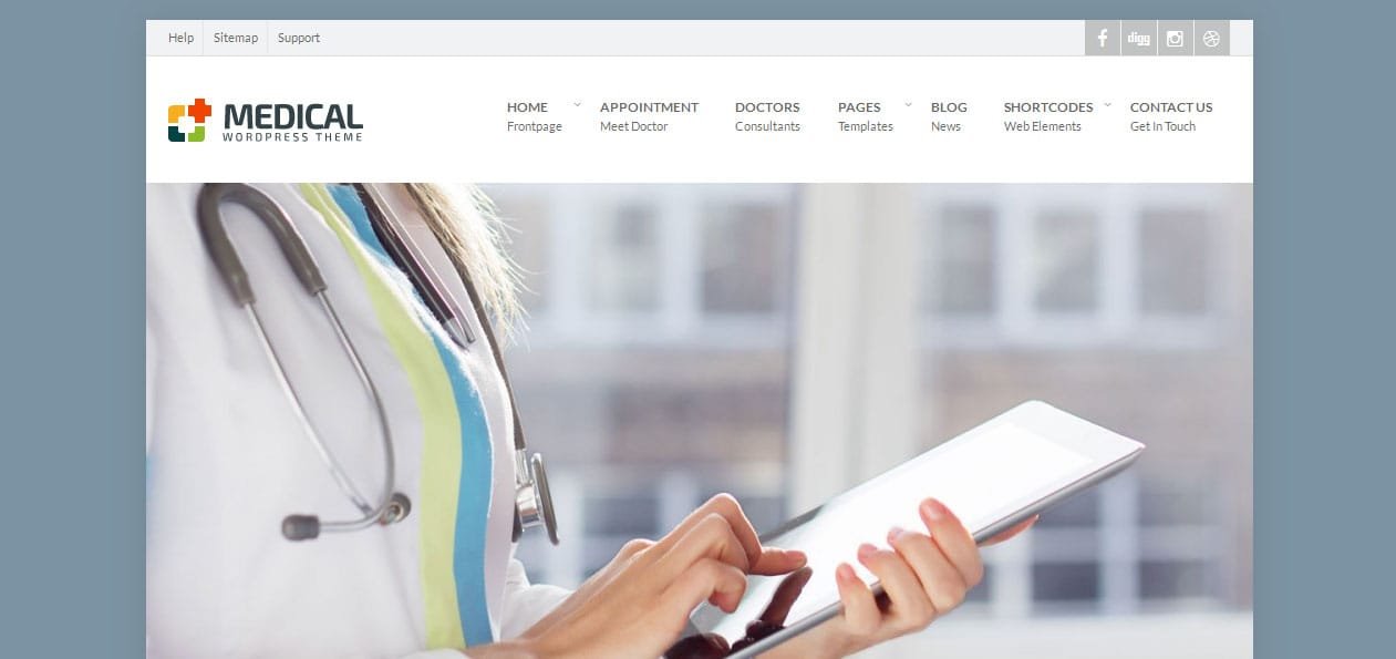 Medical - Doctors WordPress Themes