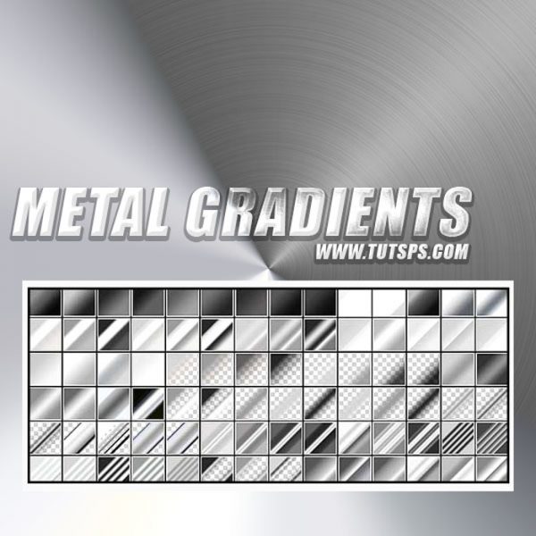photoshop metal gradients free download