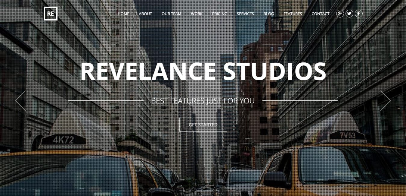 Revelance - Multi Page Business Parallax Theme