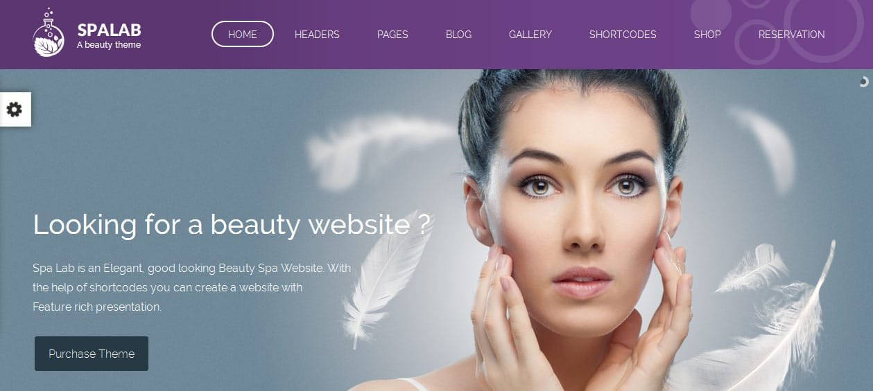 Spa Lab - Female WordPress Themes