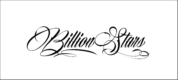 Billion Stars Font