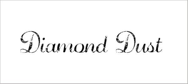 Diamond Dust Font