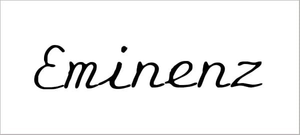 Eminenz Font