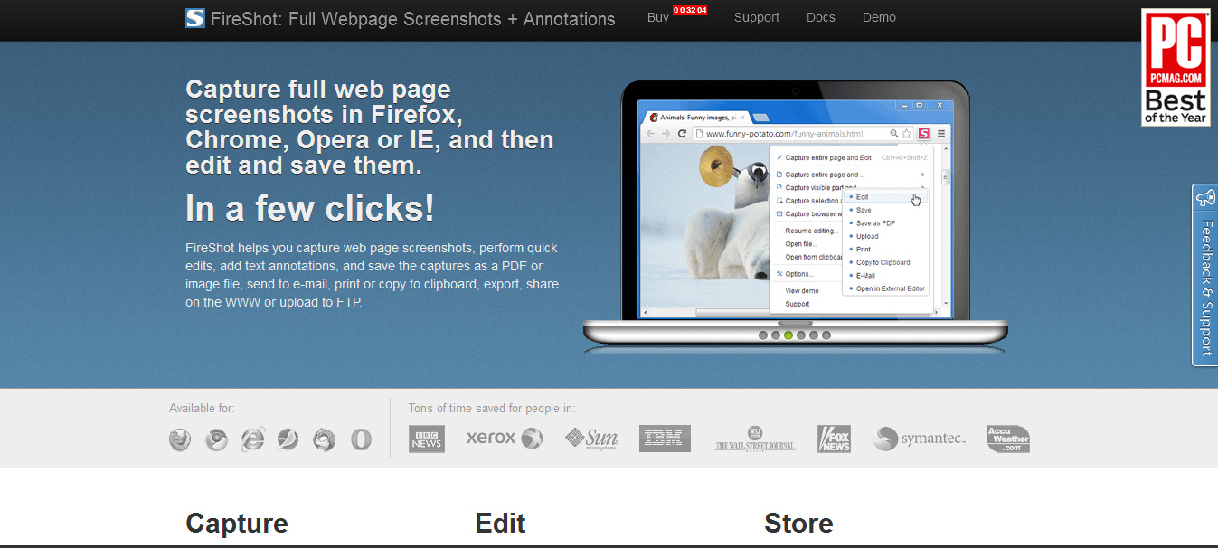 FireShot - Screen Capture Tools