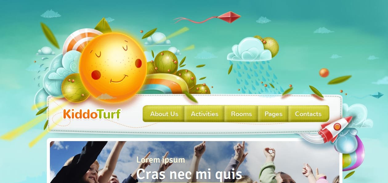 KiddoTurf - Baby WordPress Themes