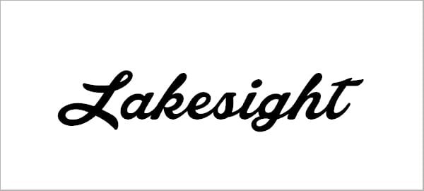 Lakesight Personal Use Only Font