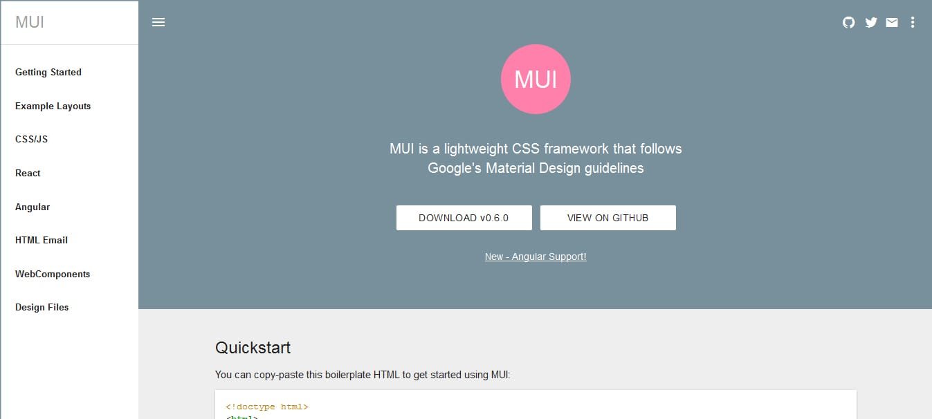 MUI CSS