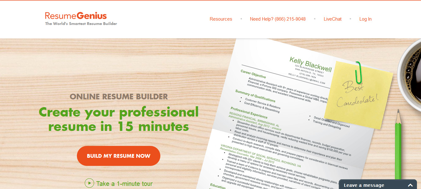 Online Resume Builder
