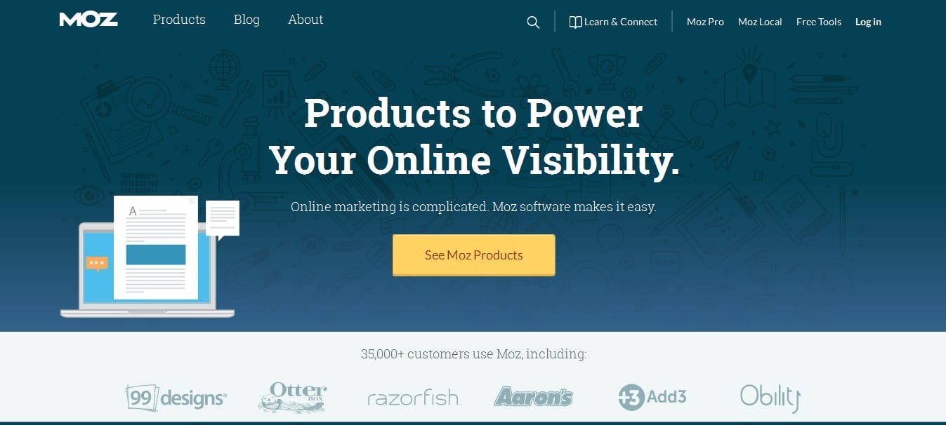 Moz - Best SEO Tools 2016