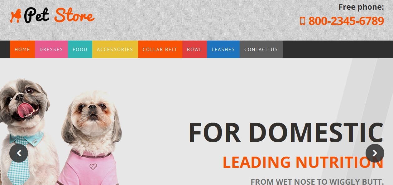 Pet Store - Best Pet WordPress Themes