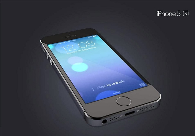 Amazing iPhone 5s Mockup Template