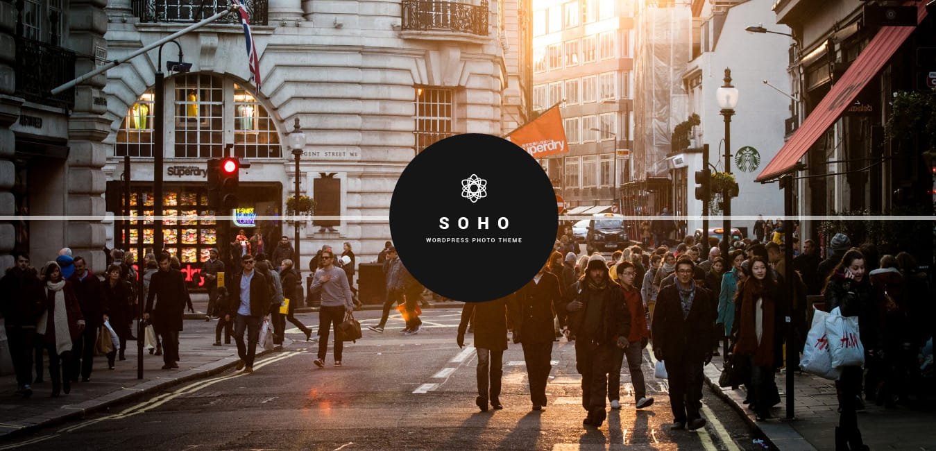 SOHO - Fullscreen Photo & Video WordPress Theme