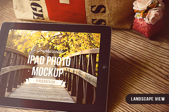 iPad Photo Mockup